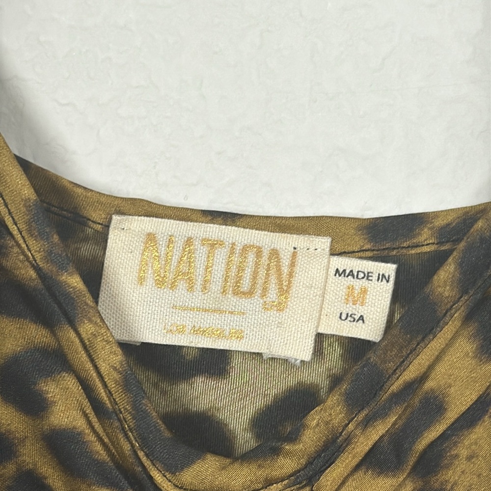 Nation Ltd. Cheetah Print Tank View 6